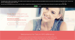 Desktop Screenshot of datumrpo.com